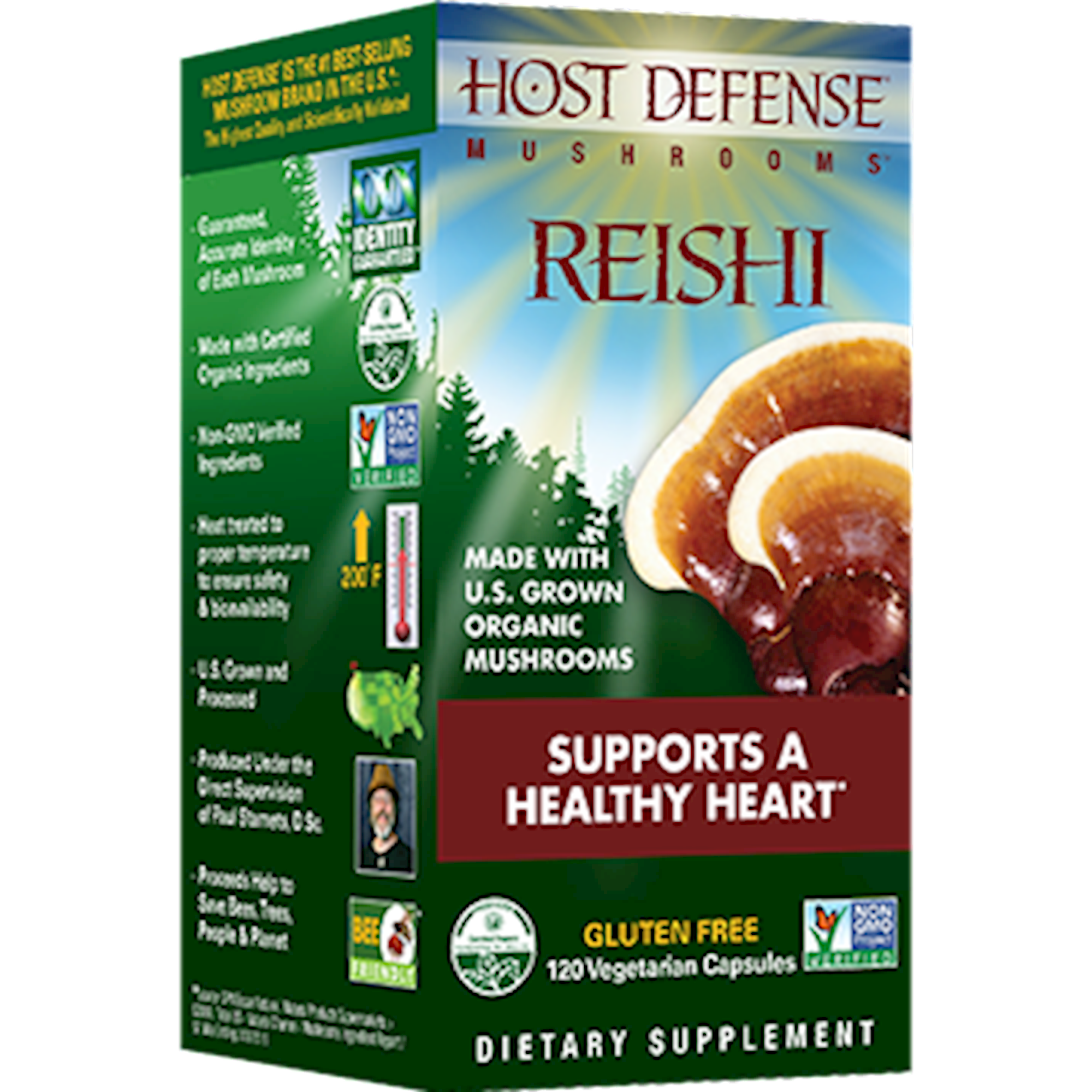 Reishi 120 Capsules - Host Defense