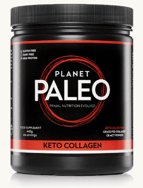 Planet Paleo Keto Collagen 440g with C8 MCT powder